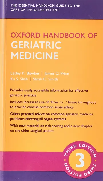 Cover of Oxford Handbook of Geriatric Medicine 3E