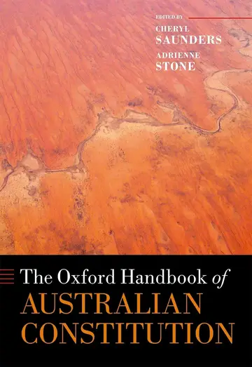 Cover of The Oxford Handbook of the Australian Constitution