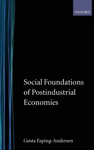 Cover of Social Foundations of Postindustrial Economies