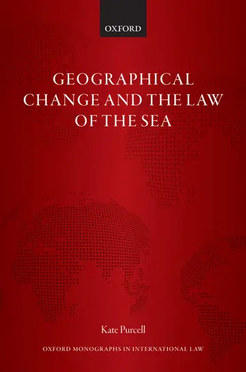 Cover of Geographical Change and the Law of the Sea