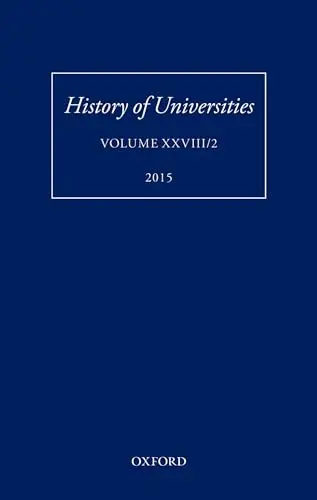 Cover of History of Universities