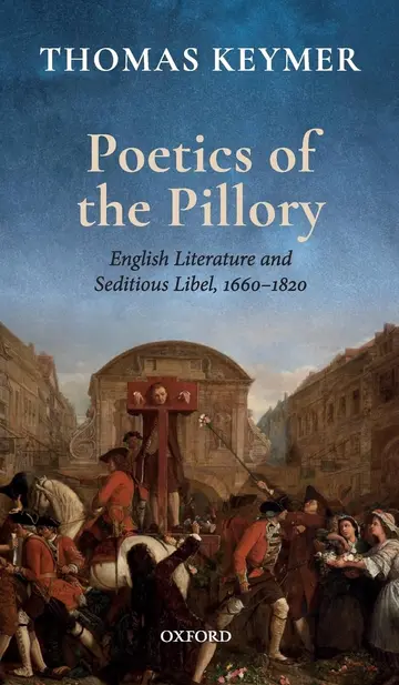 Cover of Poetics of the Pillory