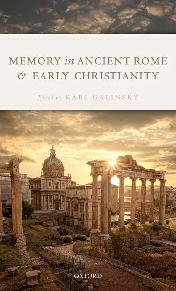 Cover of Memory in Ancient Rome and Early Christianity