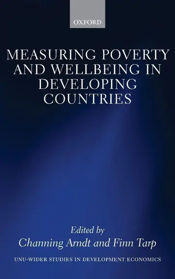 Cover of Measuring Poverty and Wellbeing in Developing Countries