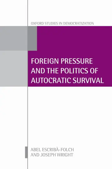 Cover of Foreign Pressure and the Politics of Autocratic Survival
