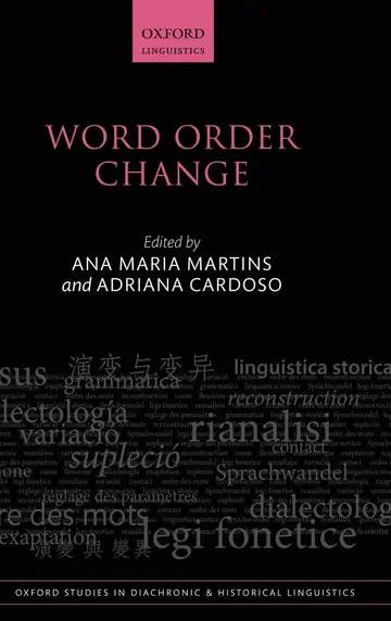 Cover of Word Order Change