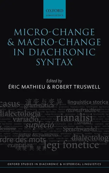 Cover of Micro-Change and Macro-Change in Diachronic Syntax
