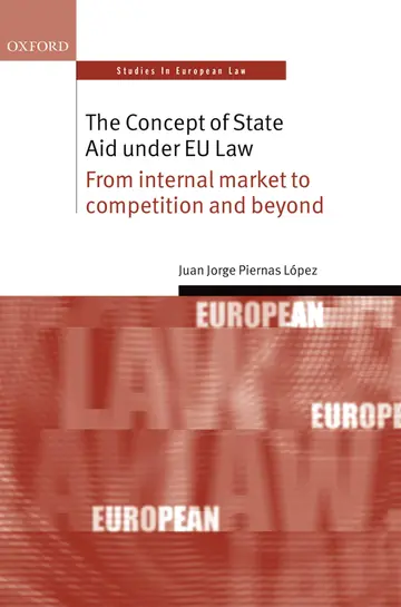 Cover of The Concept of State Aid Under EU Law