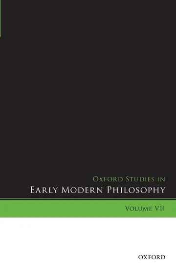 Cover of Oxford Studies in Early Modern Philosophy (7)