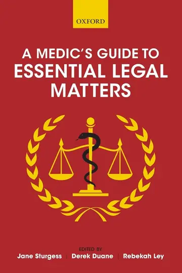 Cover of A Medic's Guide to Essential Legal Matters