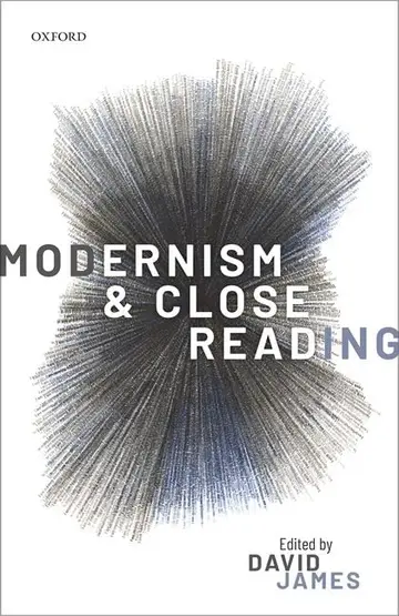 Cover of Modernism and Close Reading