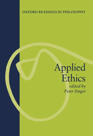 Cover of Applied Ethics