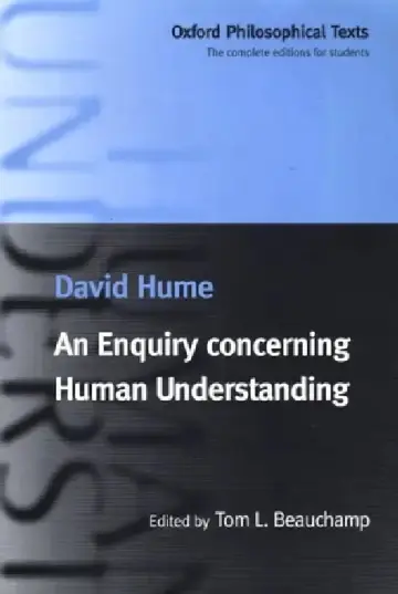 Cover of An Enquiry Concerning Human Understanding