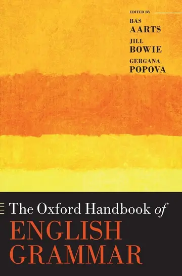 Cover of Oxford Handbook of English Grammar