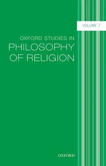 Cover of Oxford Studies in Philosophy of Religion