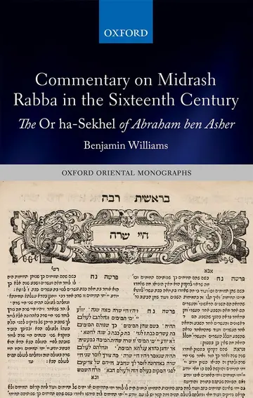 Cover of Commentary on Midrash Rabba in the Sixteenth Century
