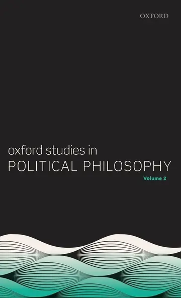 Cover of Oxf Stud Political Phil V2 Oxspp C