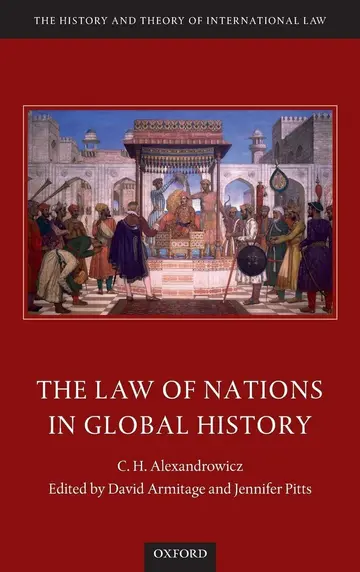 Cover of The Law of Nations in Global History