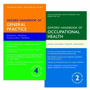 Cover of Oxford Handbook of General Practice + Oxford Handbook of Occupational Health
