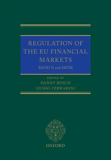 Cover of Regulation of the EU Financial Markets