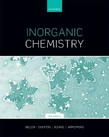 Cover of Inorganic Chemistry