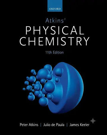 Cover of Atkins’ Physical Chemistry 11