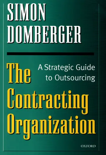 Cover of The Contracting Organization