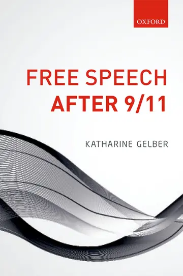 Cover of Free Speech after 9/11