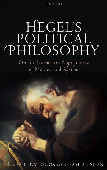 Cover of Hegel's Political Philosophy