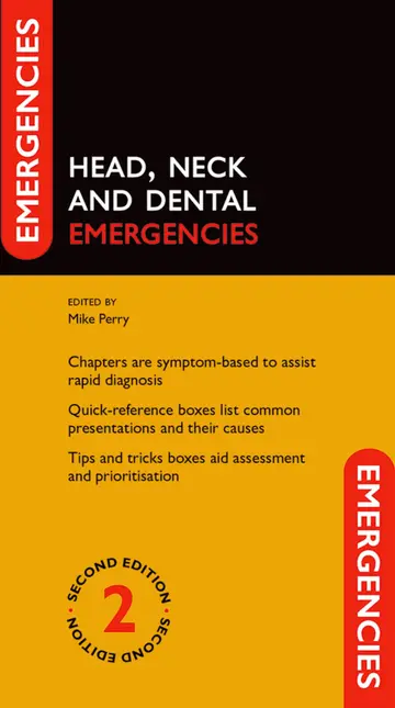 Cover of Head, Neck and Dental Emergencies 2E P