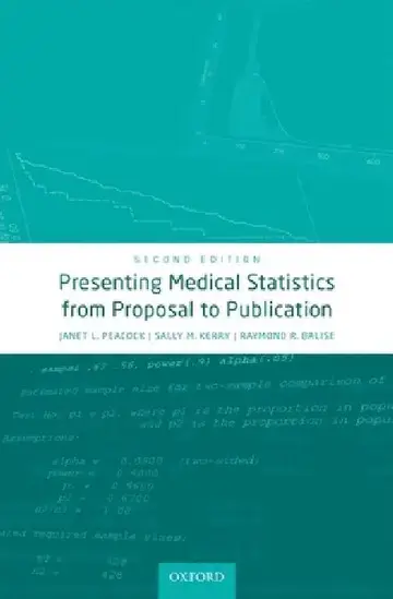 Cover of Presenting Medical Statistics from Proposal to Publication