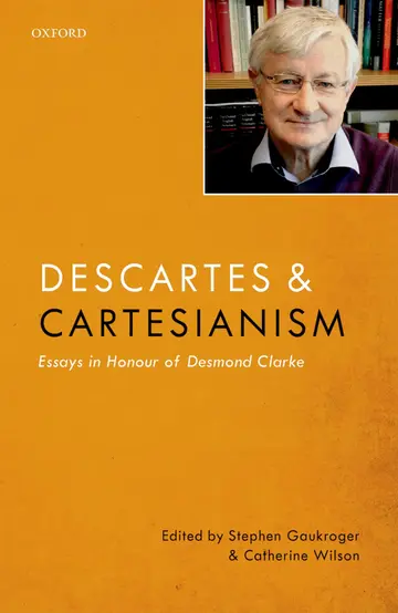 Cover of Descartes and Cartesianism