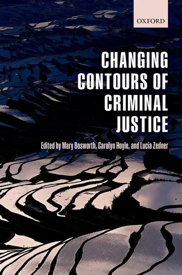 Cover of Changing Contours of Criminal Justice