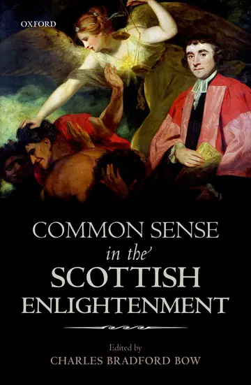 Cover of Common Sense in the Scottish Enlightenment