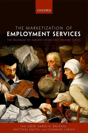 Cover of The Marketization of Employment Services