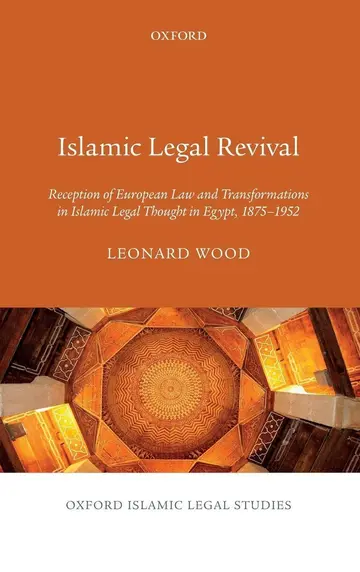 Cover of Islamic Legal Revival