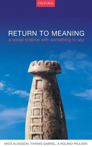 Cover of Return to Meaning