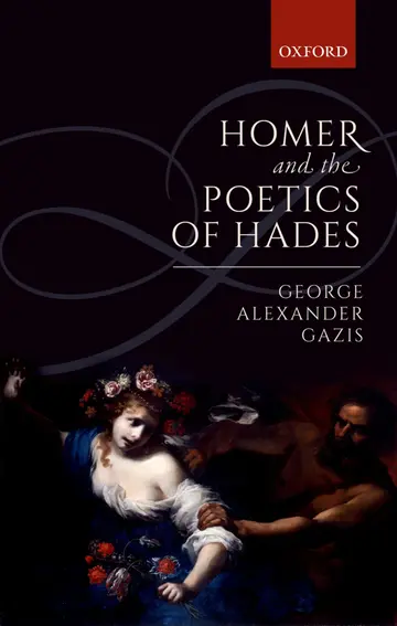Cover of Homer and the Poetics of Hades