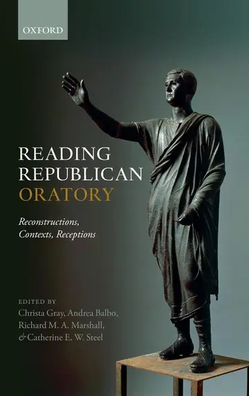 Cover of Reading Republican Oratory