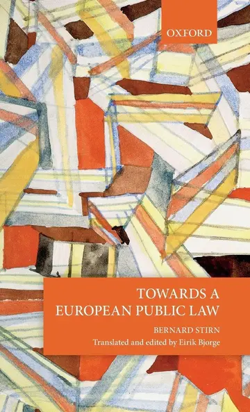 Cover of Towards a European Public Law