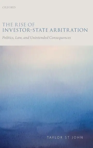 Cover of The Rise of Investor-State Arbitration