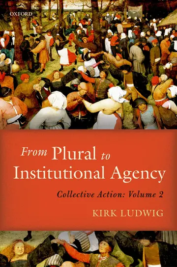 Cover of From Plural to Institutional Agency