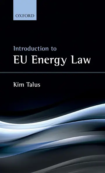 Cover of Introduction to EU Energy Law