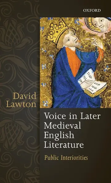 Cover of Voice in Later Medieval English Literature