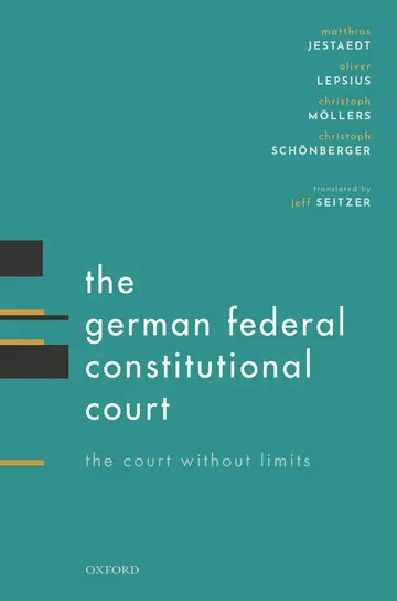 Cover of The German Federal Constitutional Court
