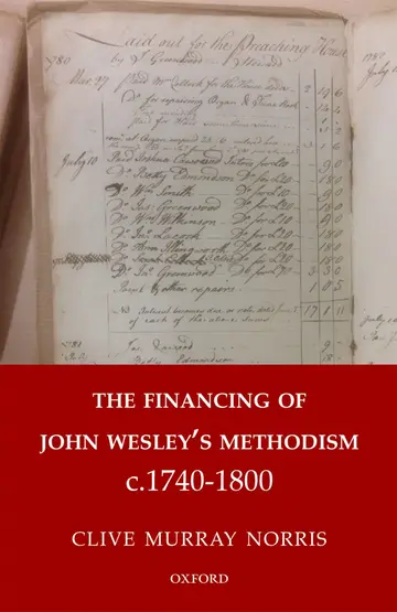Cover of The Financing of John Wesley's Methodism c.1740-1800