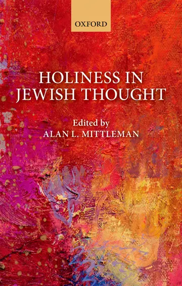 Cover of Holiness in Jewish Thought