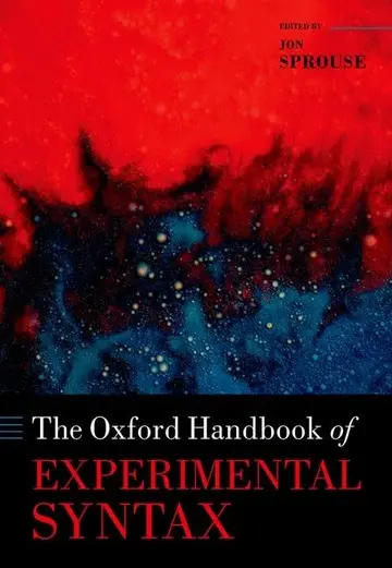 Cover of The Oxford Handbook of Experimental Syntax