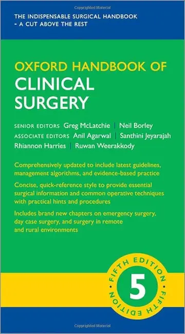 Cover of Oxford Handbook of Clinical Surgery