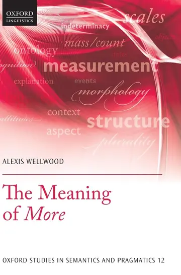 Cover of The Meaning of More